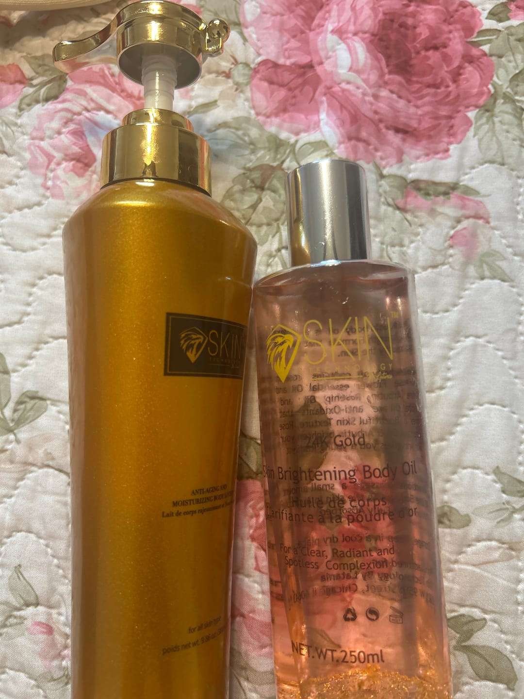 Customer photo review of Pack: DUO Huile clarifiante et lait rajeunissant