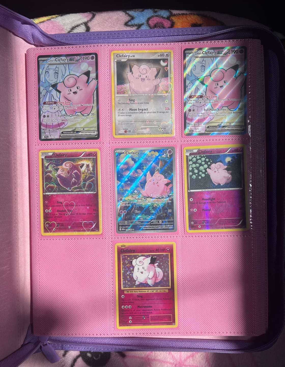 Customer photo review of Pokémon 151 Binders Pink