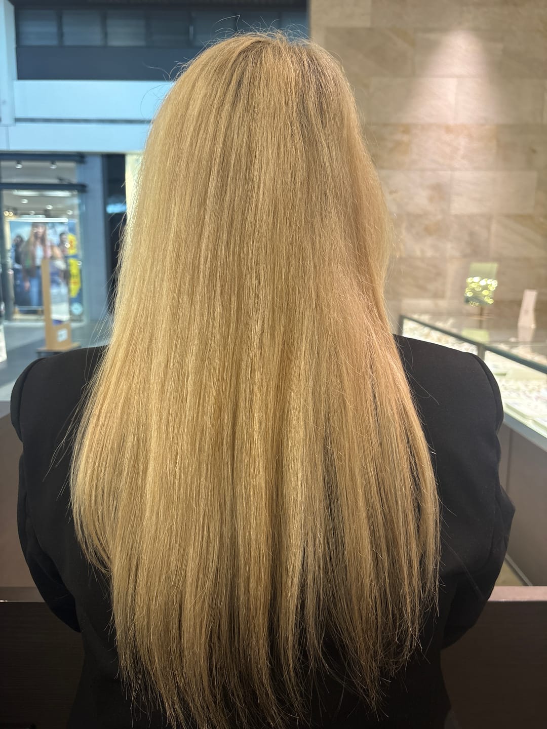 Customer photo review of Collagen Hair Mask