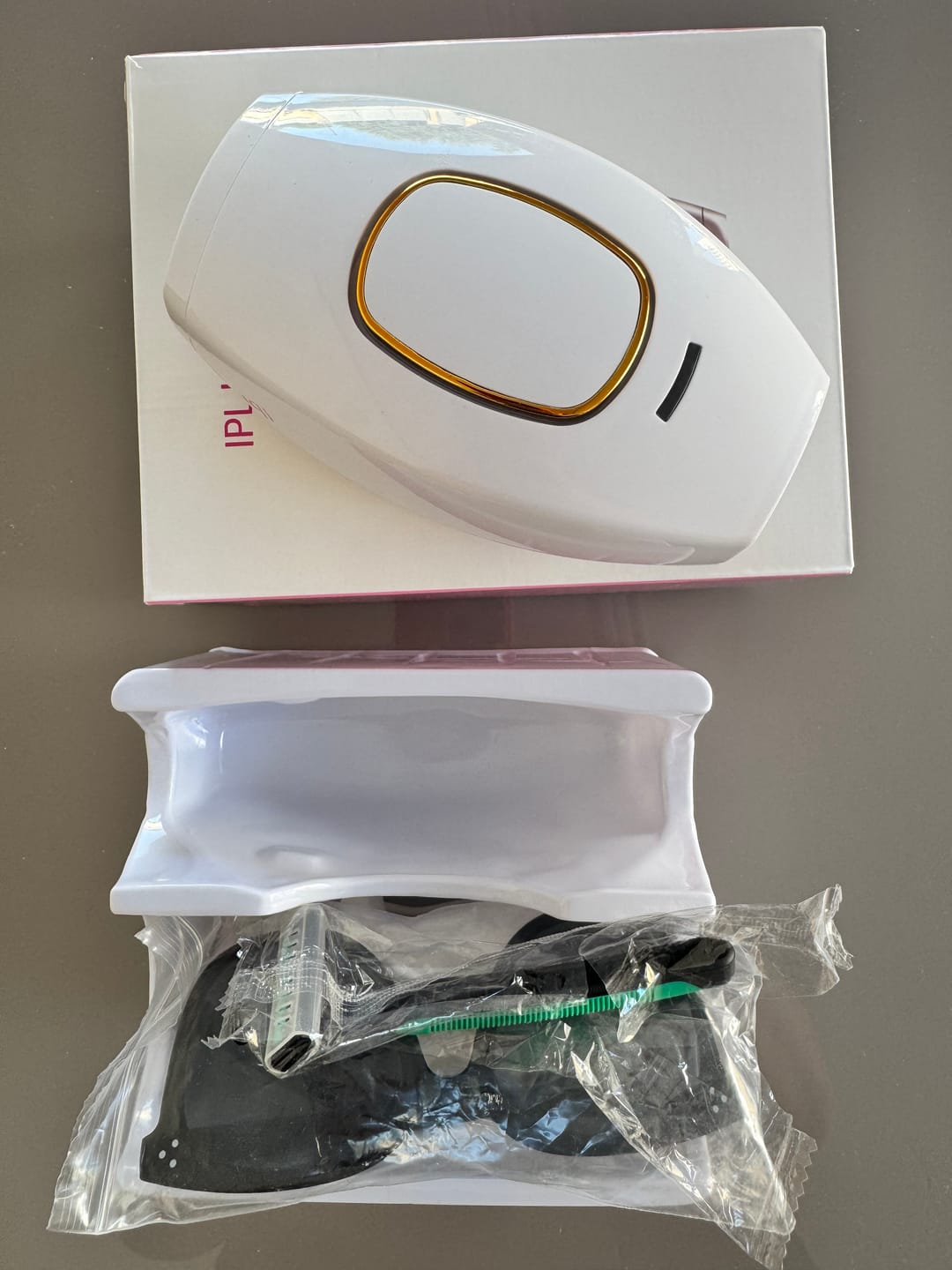 Customer photo review of Depiladora Laser IPL
