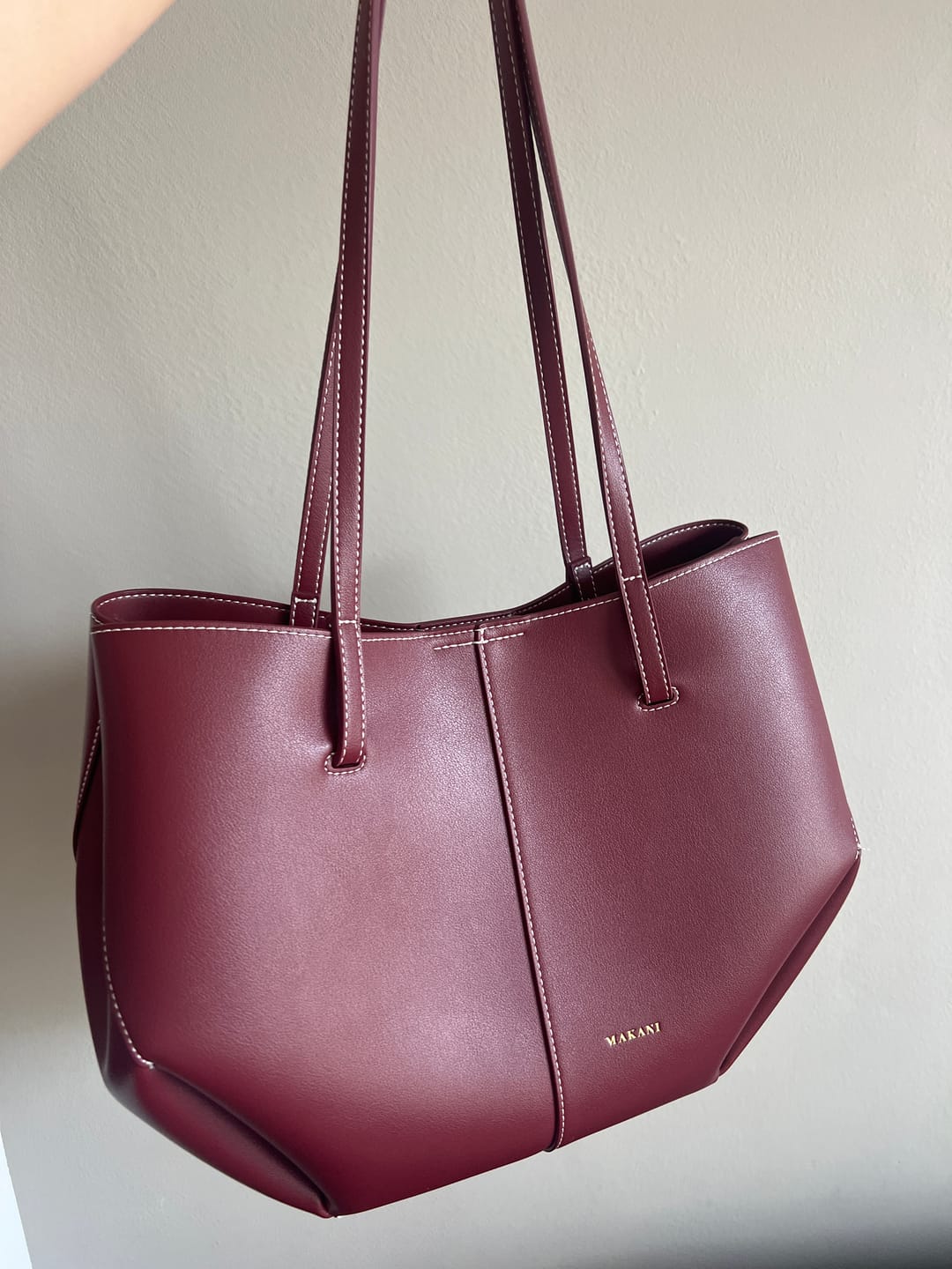 Customer photo review of EMALIA - BURGUNDY
