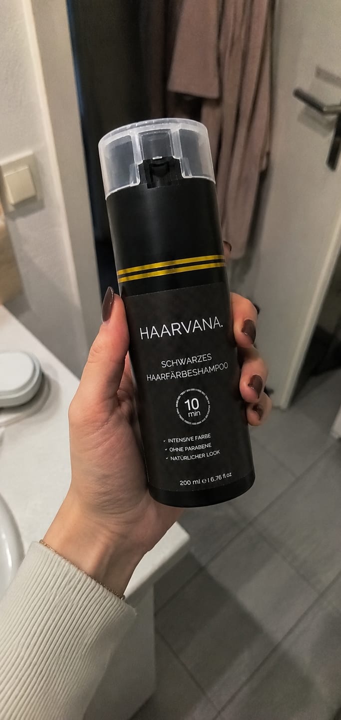 Customer photo review of Grau-Abdeck Farbshampoo