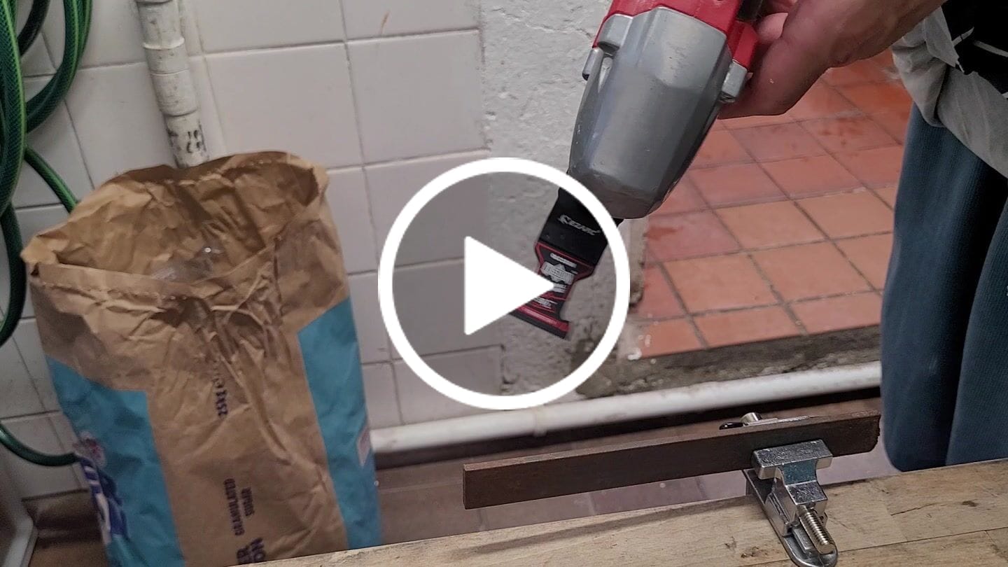 Customer video review of EZARC Obsidian Carbide Muti-Material Oscillating Saw Blades for Metal, Nails, Wood, Plaster, Drywall and PVC(3pcs)