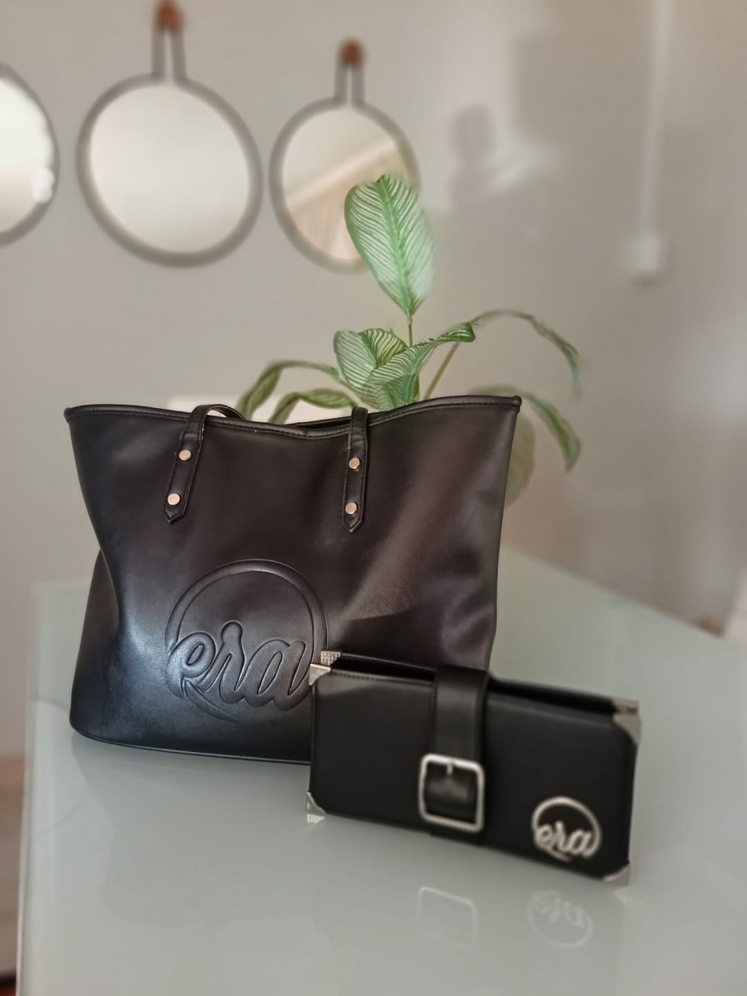 Customer photo review of Black ERA Signature Wallet