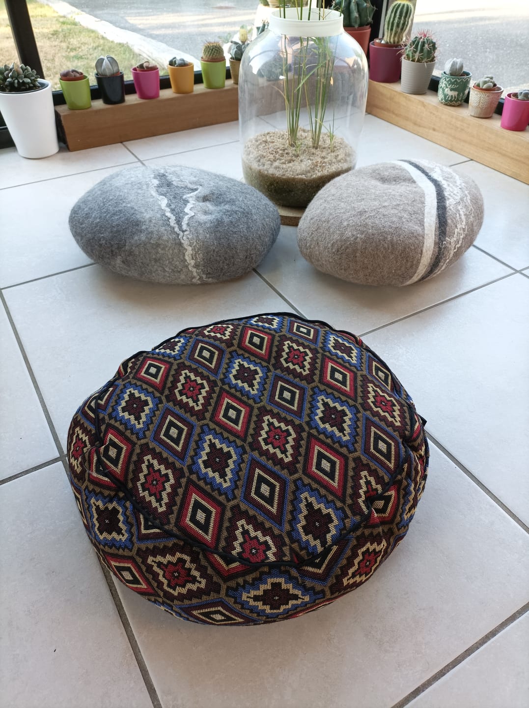 Customer photo review of Coussins de Méditation