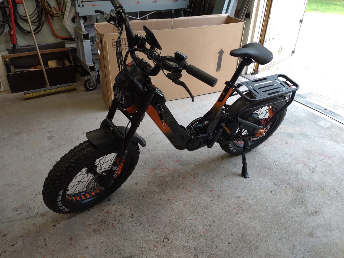 Customer photo review of Lankeleisi RX800 Plus 1000W 20" Fat Bike 960Wh Full Suspension Electric Bike with Torque Sensor 48V 20Ah Battery SUV E-Bike