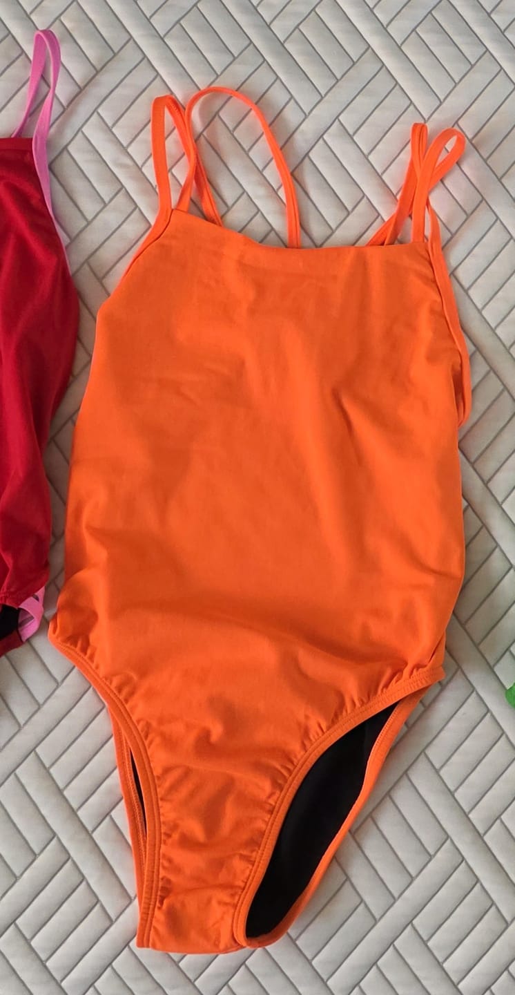 Customer photo review of APSLEY ONE PIECE - Neon Orange