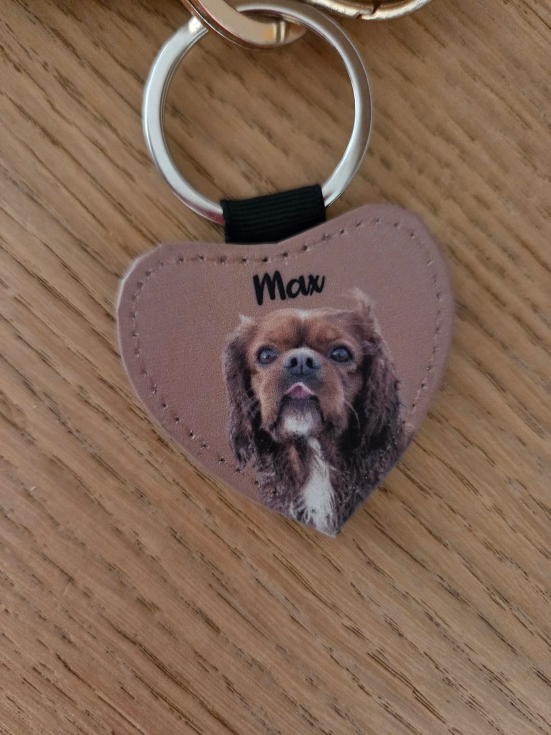 Customer photo review of Ritratto animale domestico - Portachiavi personalizzato