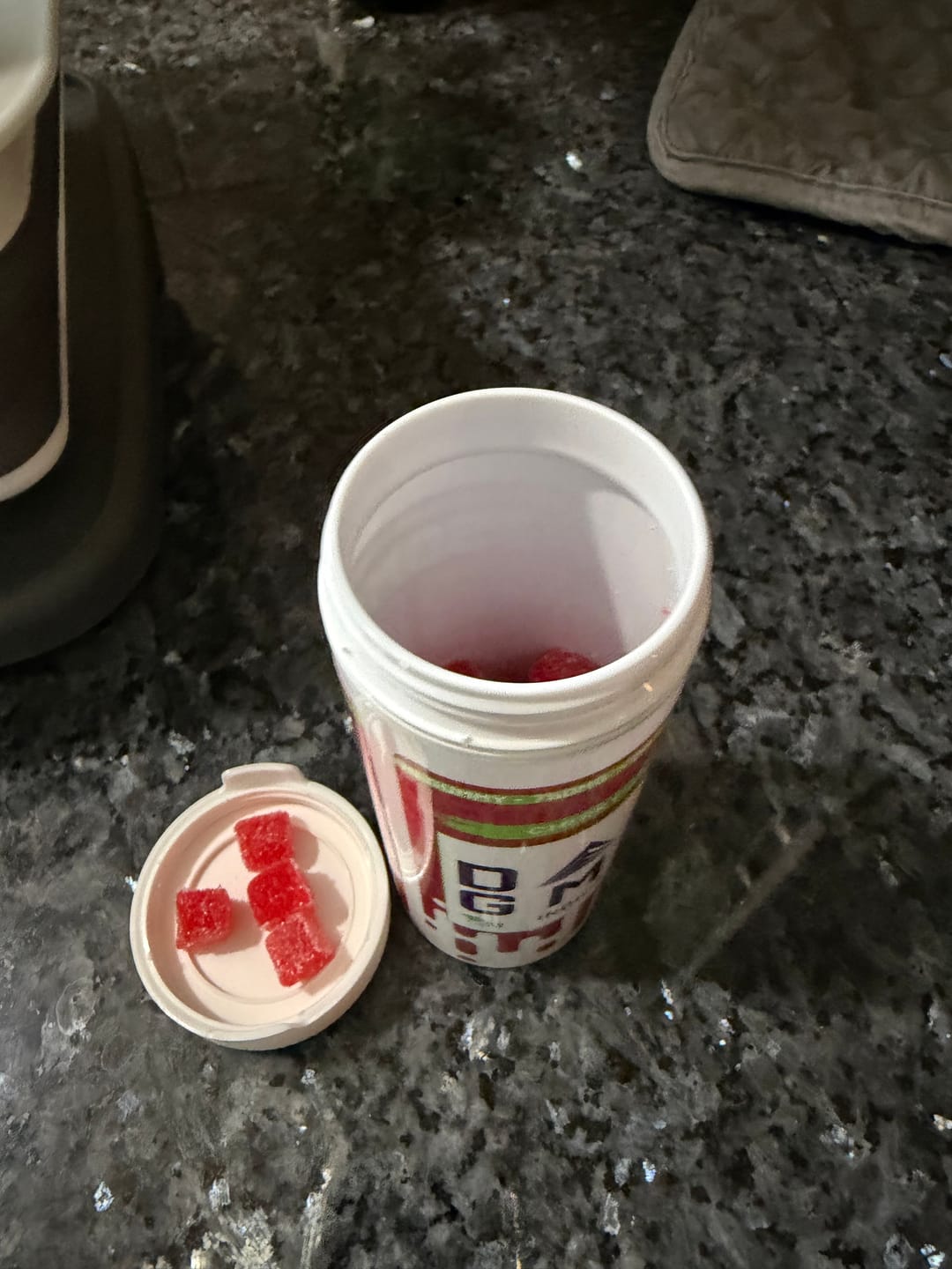 Customer photo review of DELTA 8 GUMMIES - 30CT Cherry Jane 750mg (25mg ea.) –  INDICA