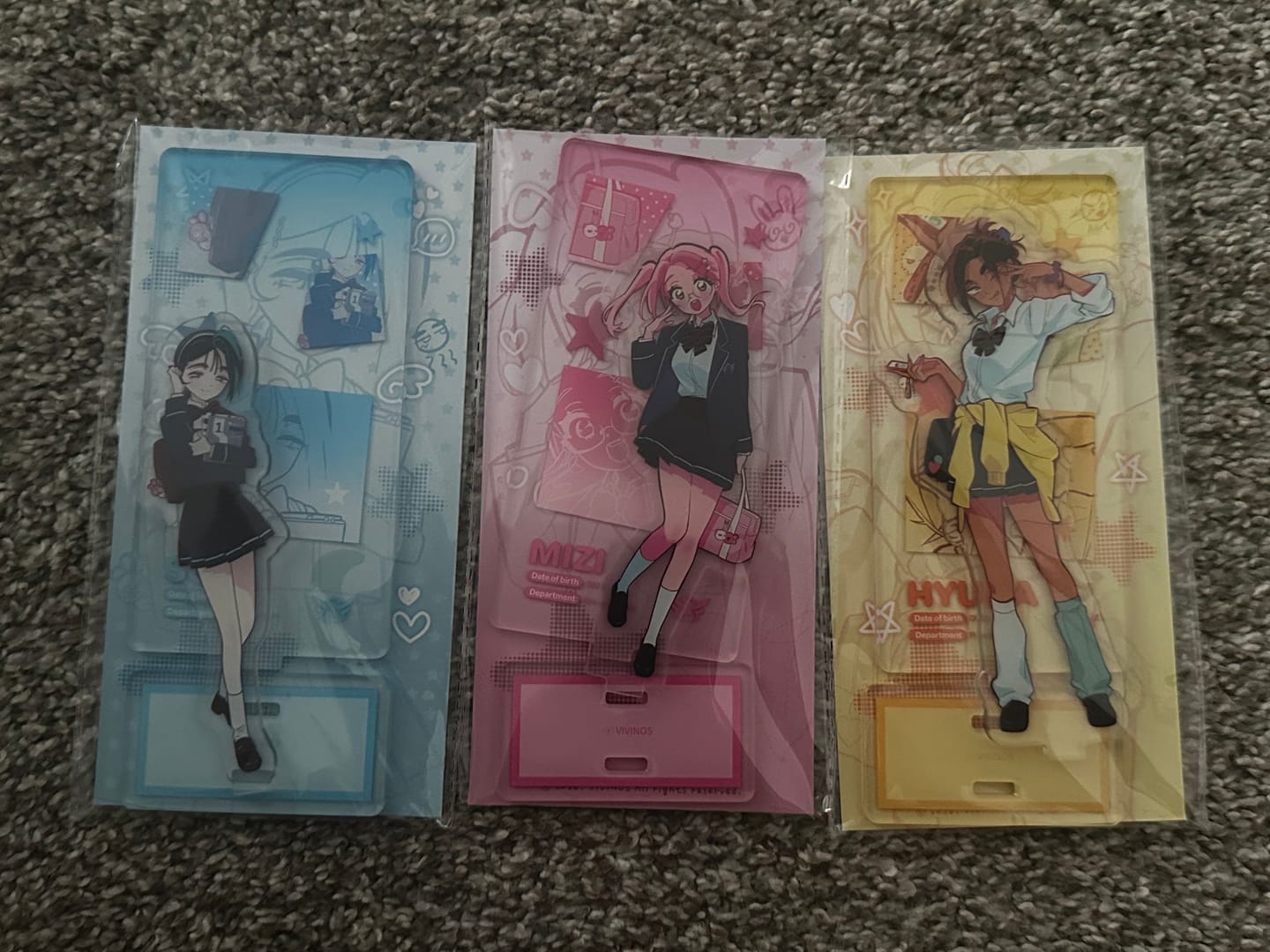 Customer photo review of Alien Stage Anakt Arts High School Series Acrylic Stand