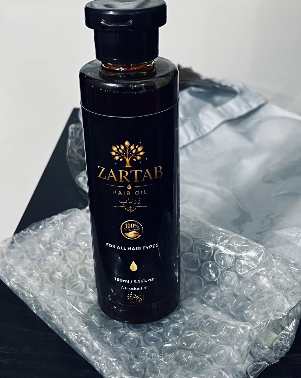 Customer photo review of Zartab Hair Oil (150Ml)