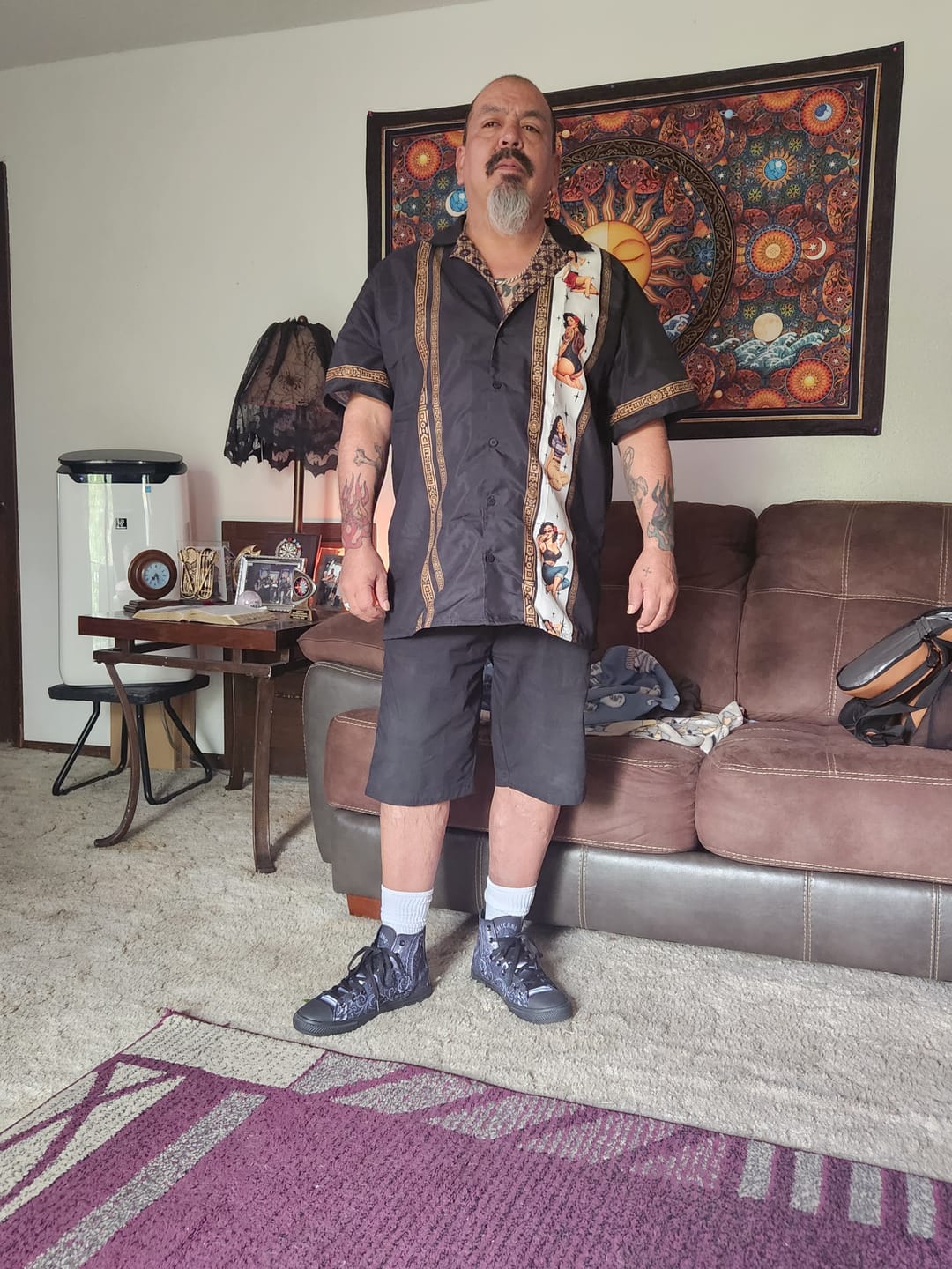 Customer photo review of Chicana Pinups Guayabera