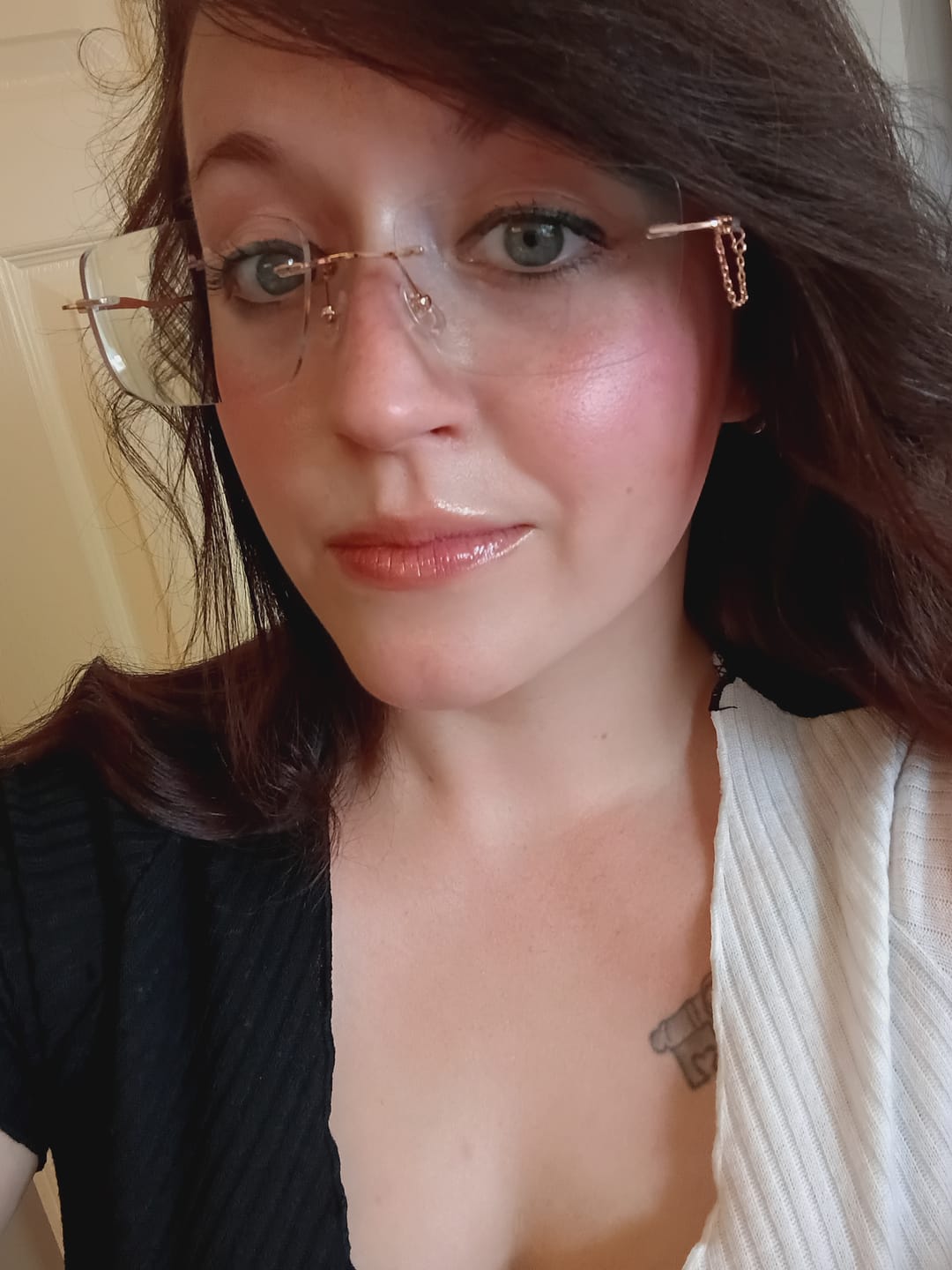 Customer photo review of Ayne Eyeglasses