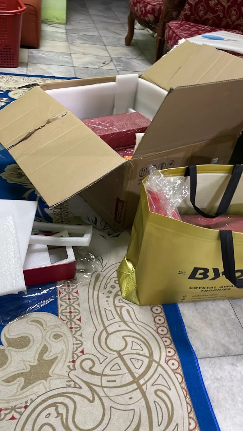 Customer photo review of Design AD43 Crystal Trophy