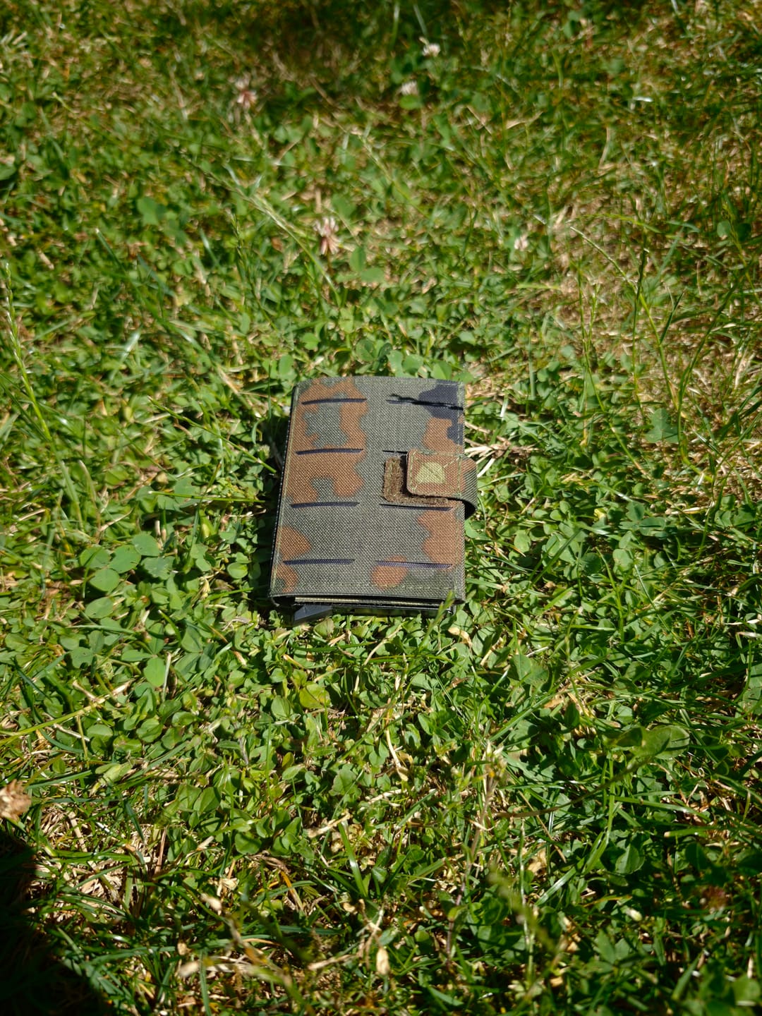Customer photo review of Tactical Wallet MK2 - 5-Farben Flecktarn