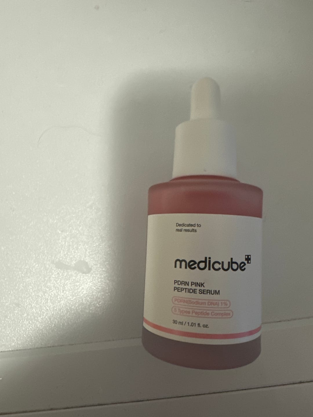 Customer photo review of Liftinga serums ar PDRN un peptīdiem Medicube PDRN Pink Peptide Serum