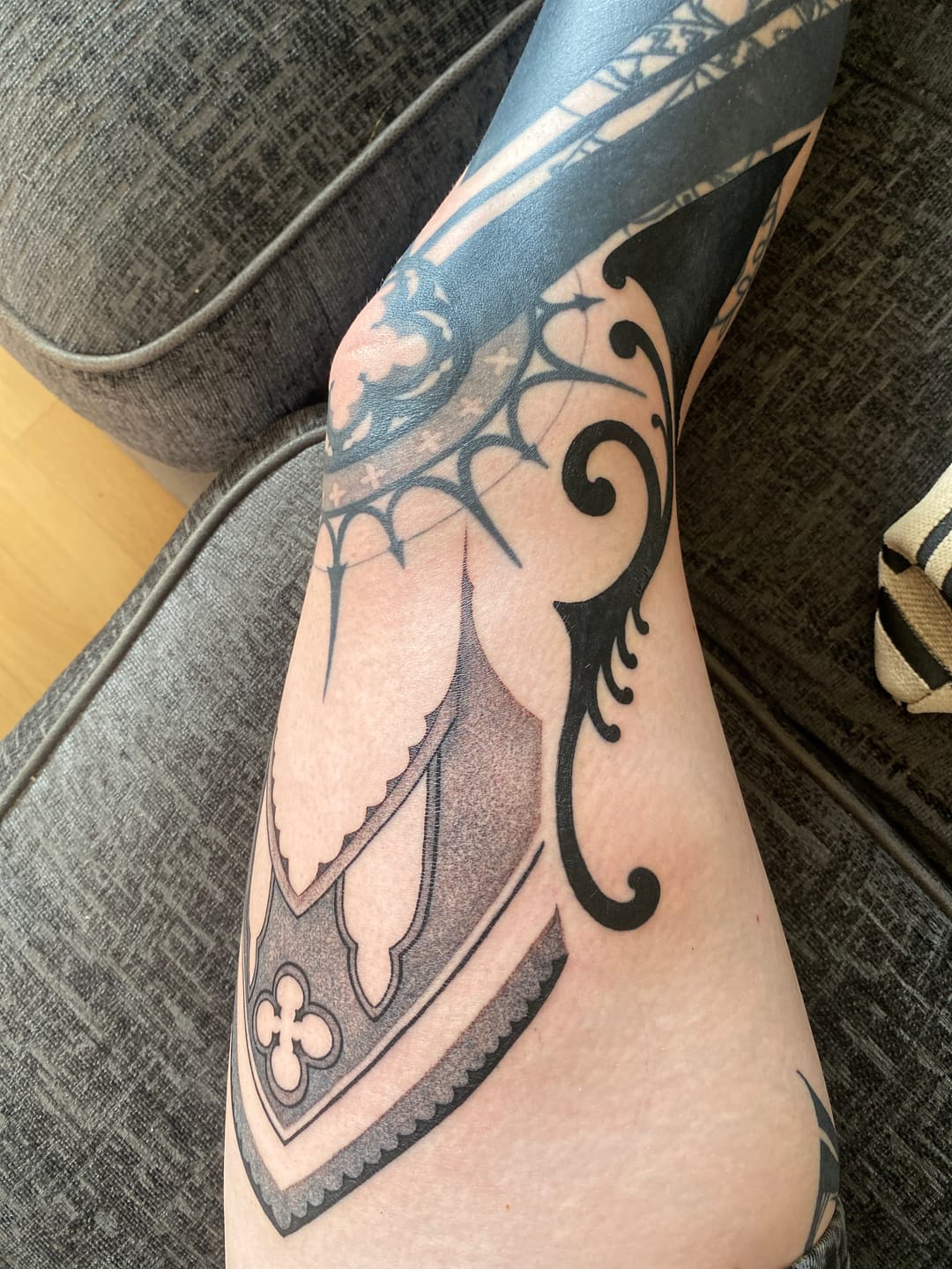 Customer photo review of TattooNumbx Numbing Cream (3 Pack)