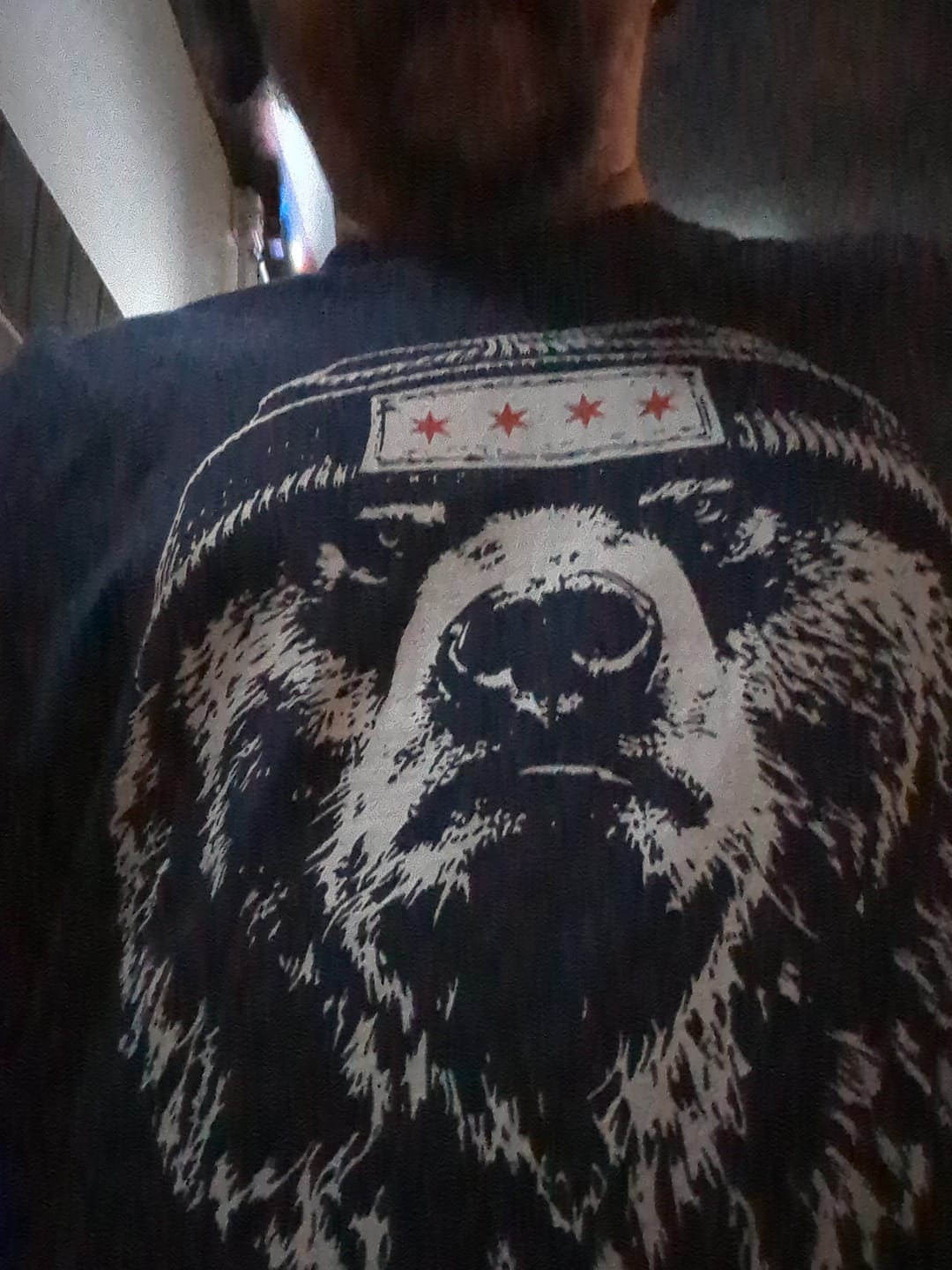 Customer photo review of Chi Town Beanie T-Shirt