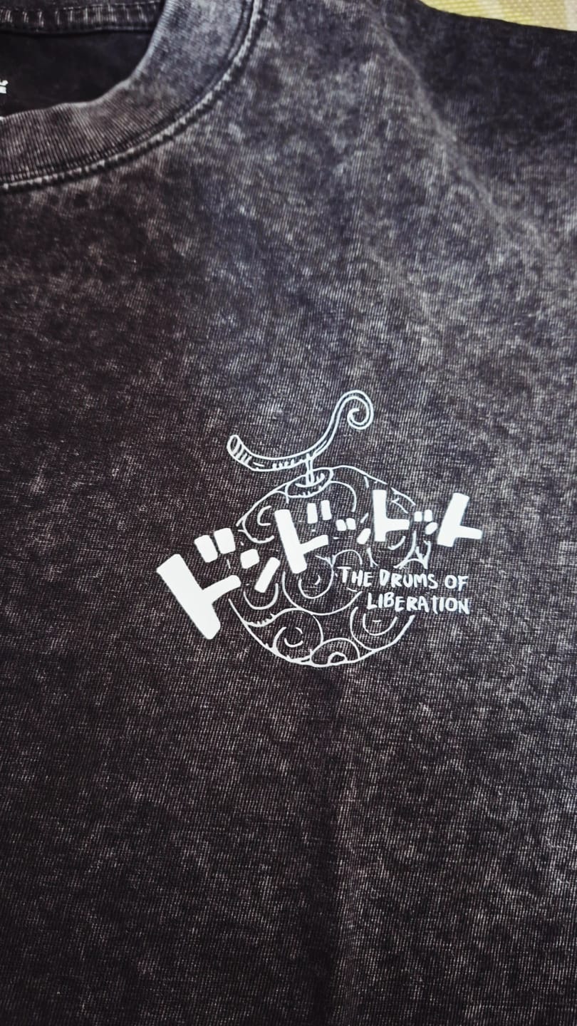 Customer photo review of Camisa Luffy Gear 5 - One Piece
