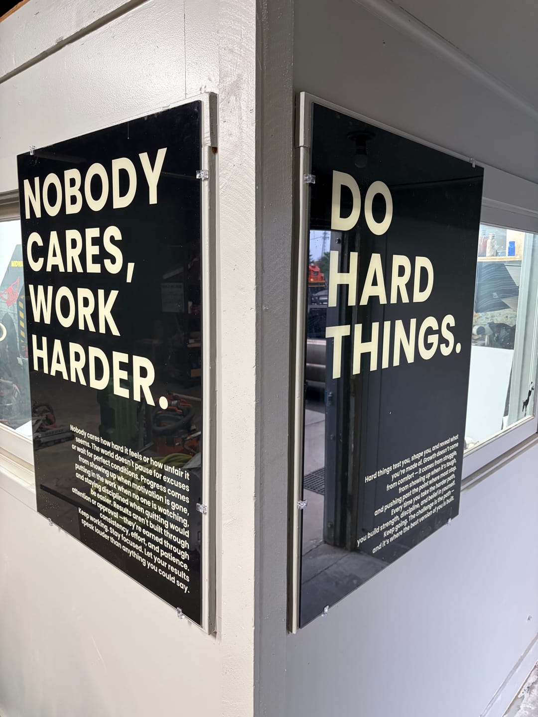Customer photo review of Do Hard Things.