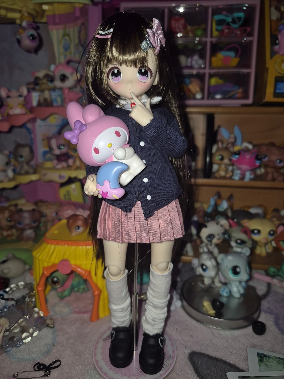 Customer photo review of Don't Touch My Bangs Series Special 1/6 Action Figure BJD Blind Box【Open-Eye Edition】