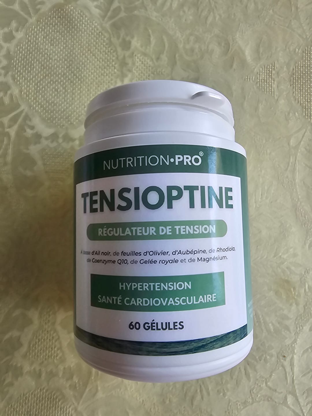 Customer photo review of TENSIOPTINE - 60 GÉLULES