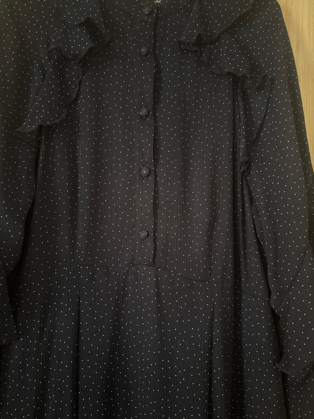 Customer photo review of Robe Noir Élégance