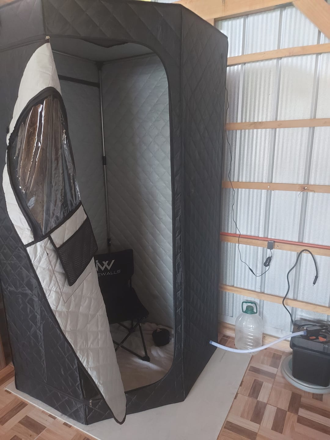 Customer photo review of Sauna Portátil 3.0