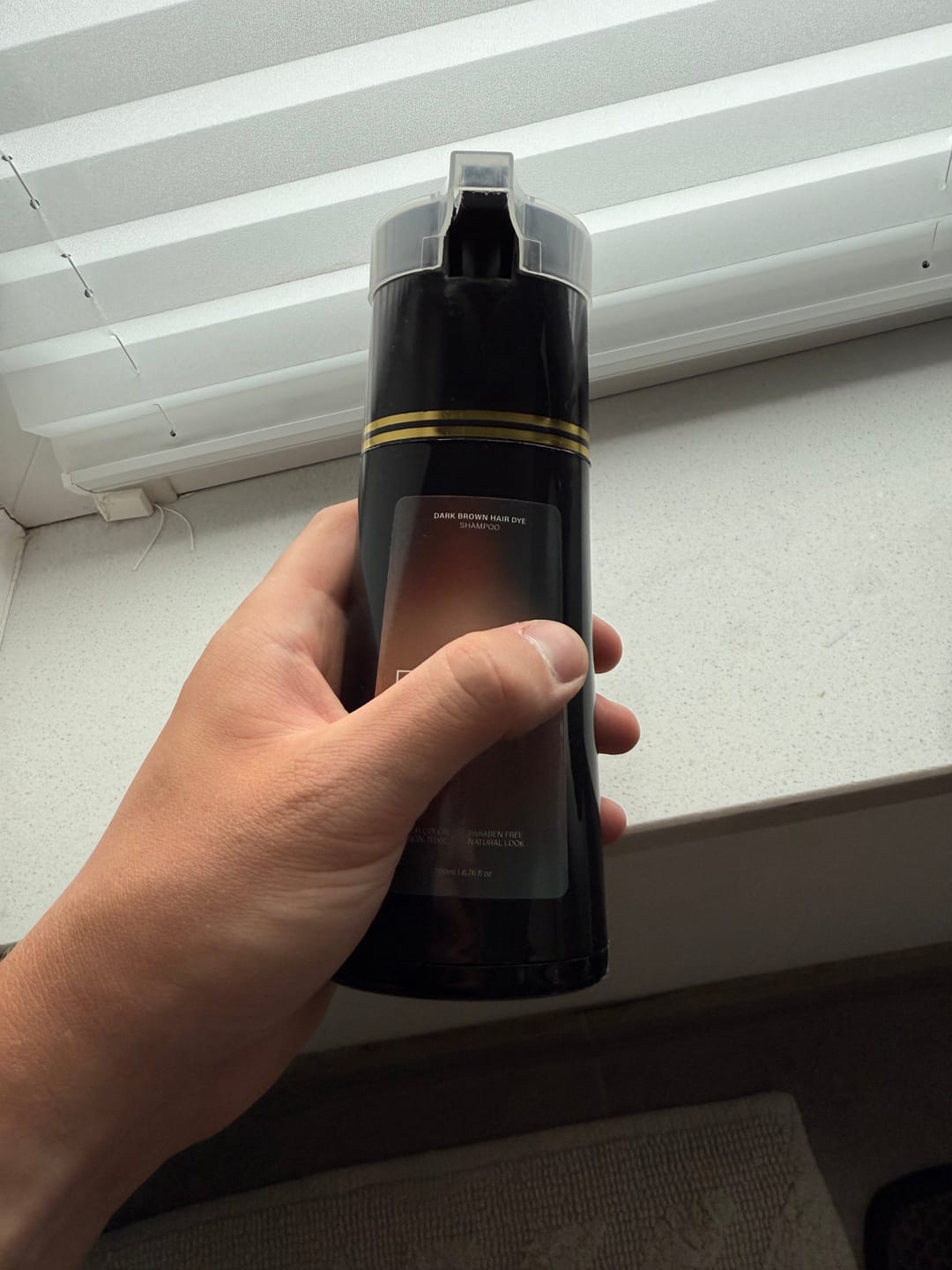 Customer photo review of Grau-Abdeck Farbshampoo
