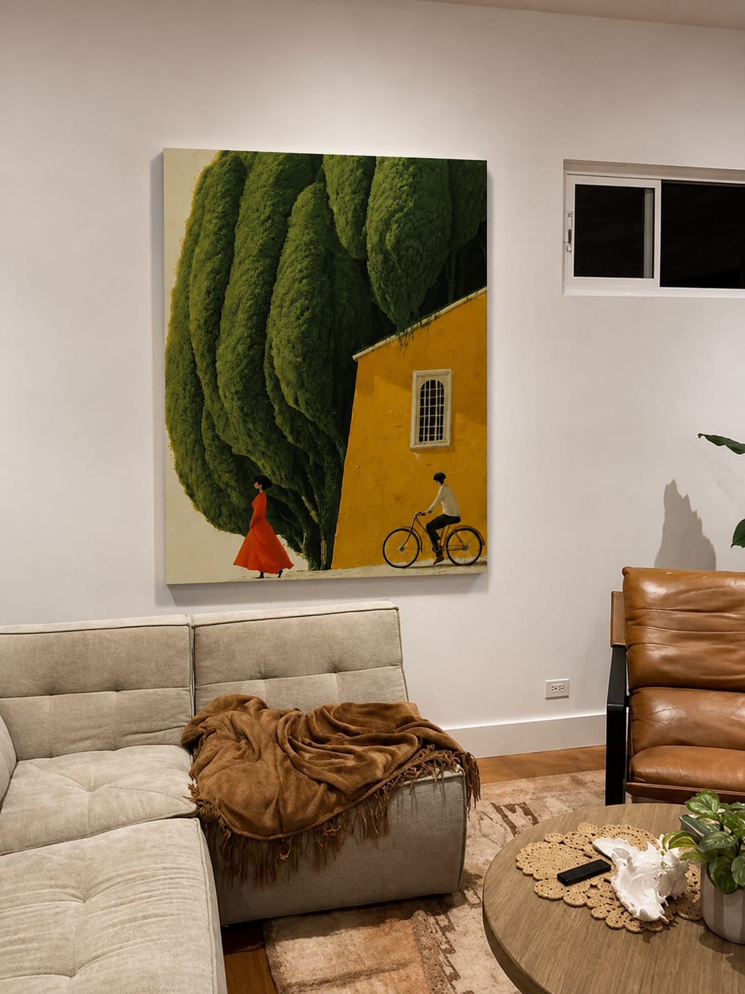 Customer photo review of Quiet Street Print | Quiet Encounter