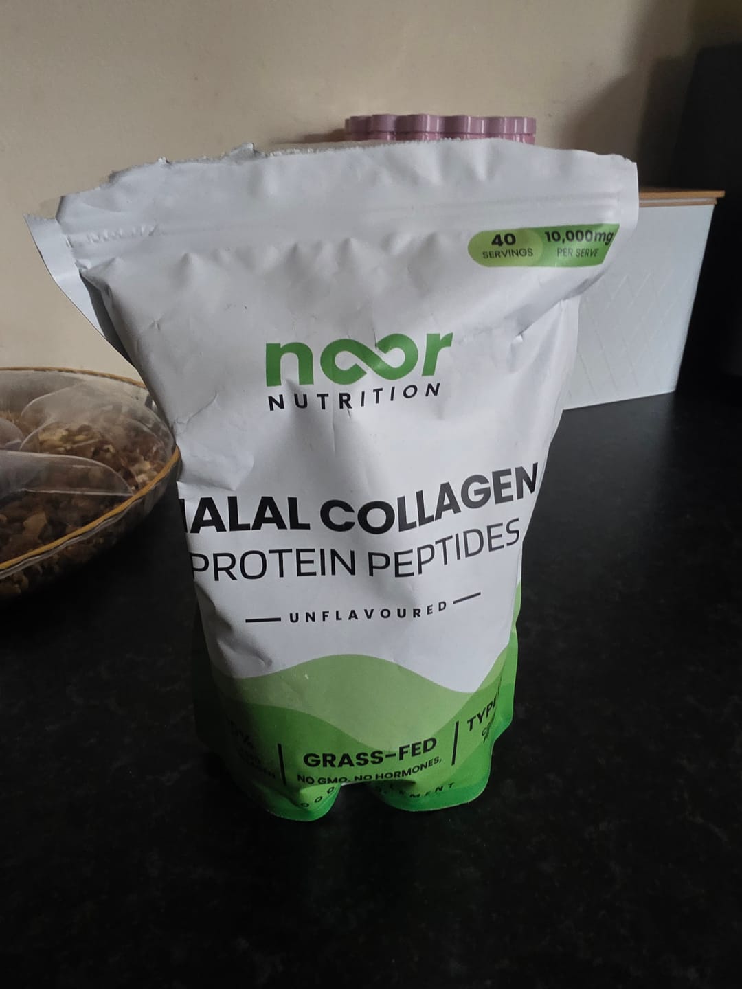 Customer photo review of Halal Collagen Powder