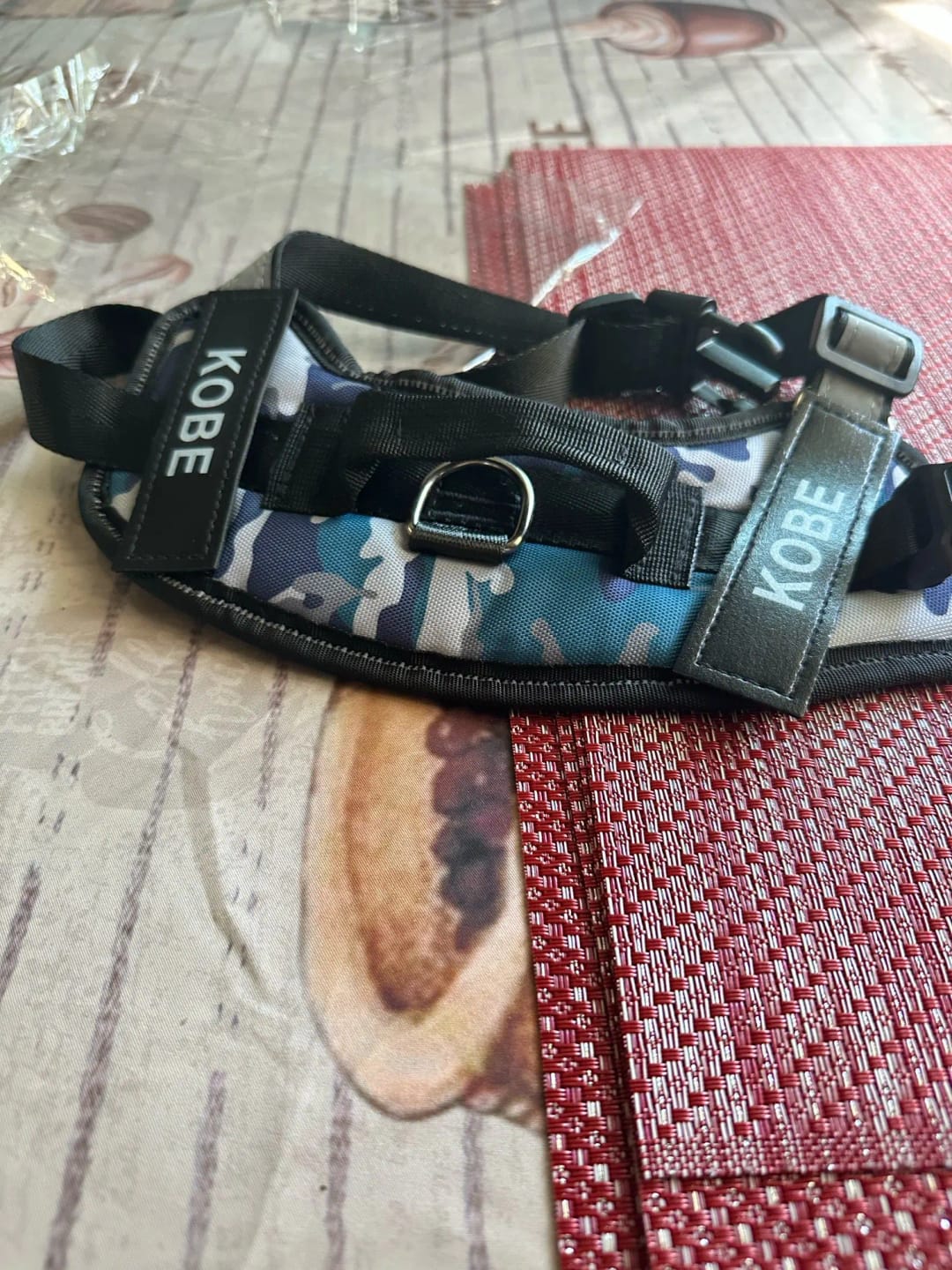 Customer photo review of Pettorina Regolabile Cane Sicura