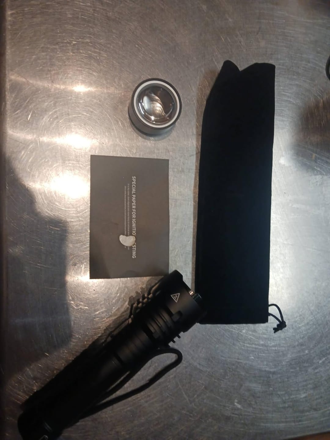 Customer photo review of BUSHBLAZE™ TACTICAL FLASHLIGHT