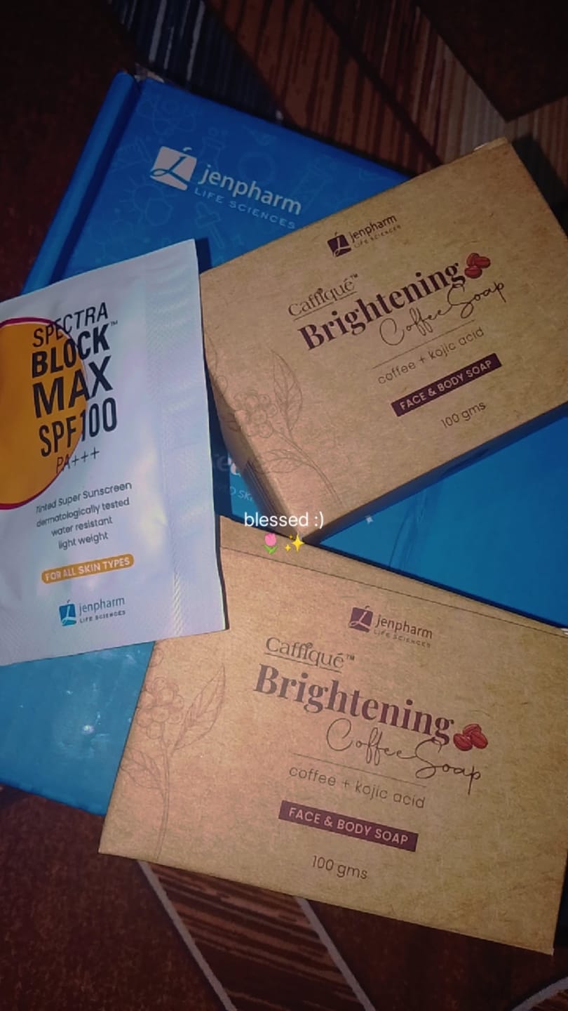 Customer photo review of Brightening Coffee Soap