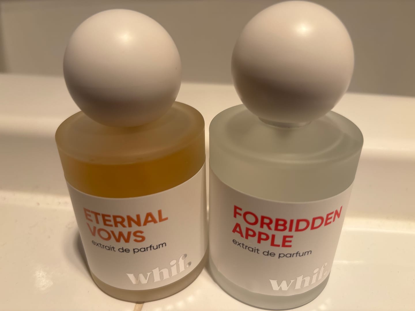 Customer photo review of Forbidden Apple