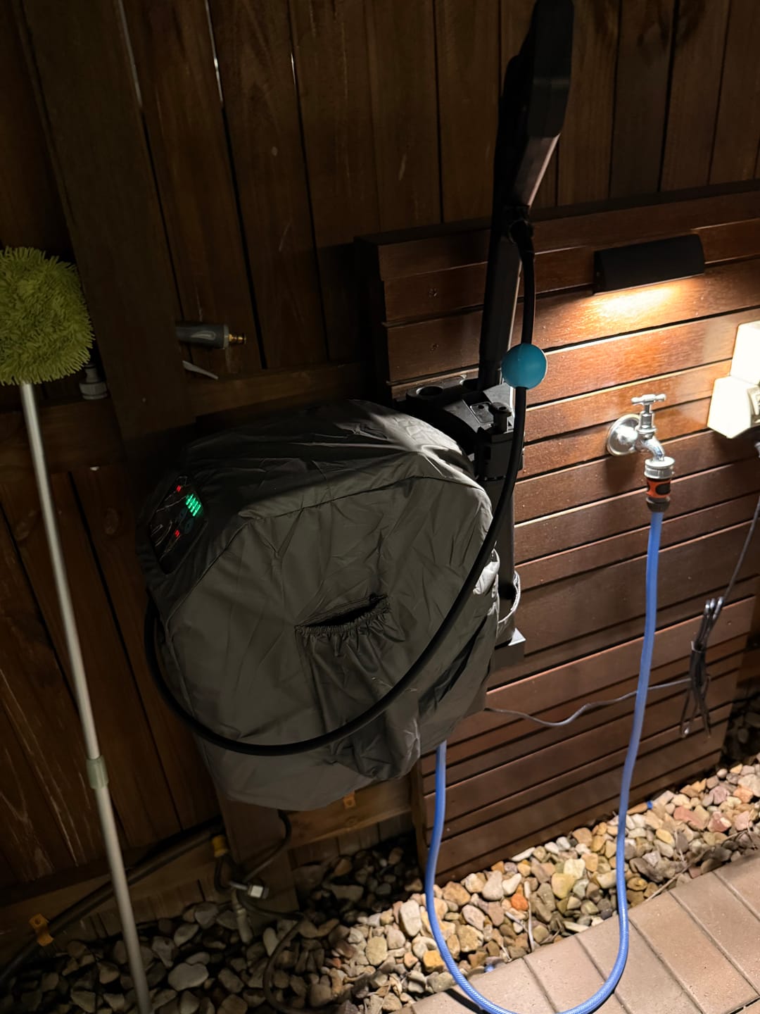 Customer photo review of Hydro-X PRO Wall Mounted Pressure Washer
