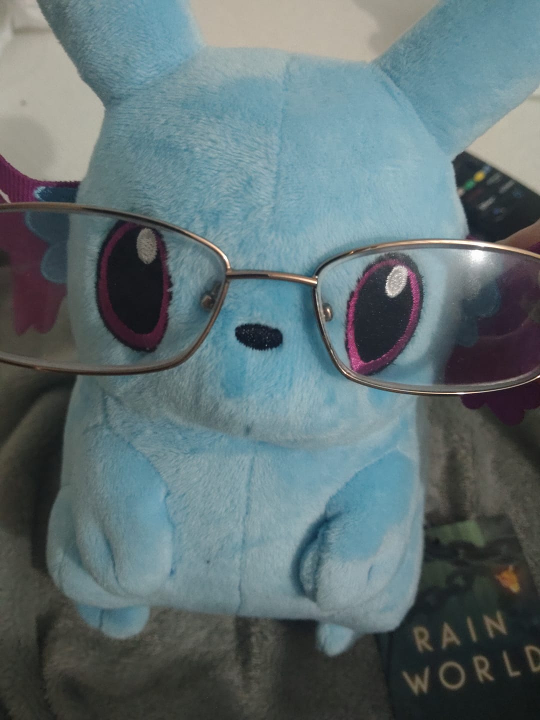 Customer photo review of Rain World - Rivulet Slugpup Plush