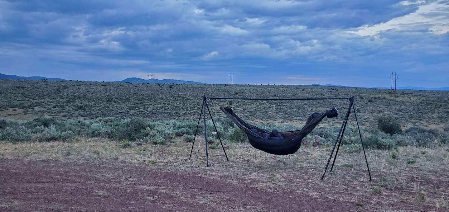 Customer photo review of Turtlebug Camper Hammock Stand