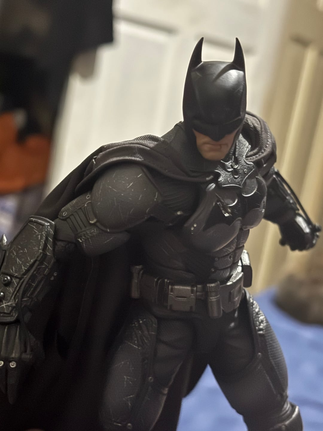Customer photo review of Batman: Arkham Origins - Batman (Battle Damaged Version) Action Figure