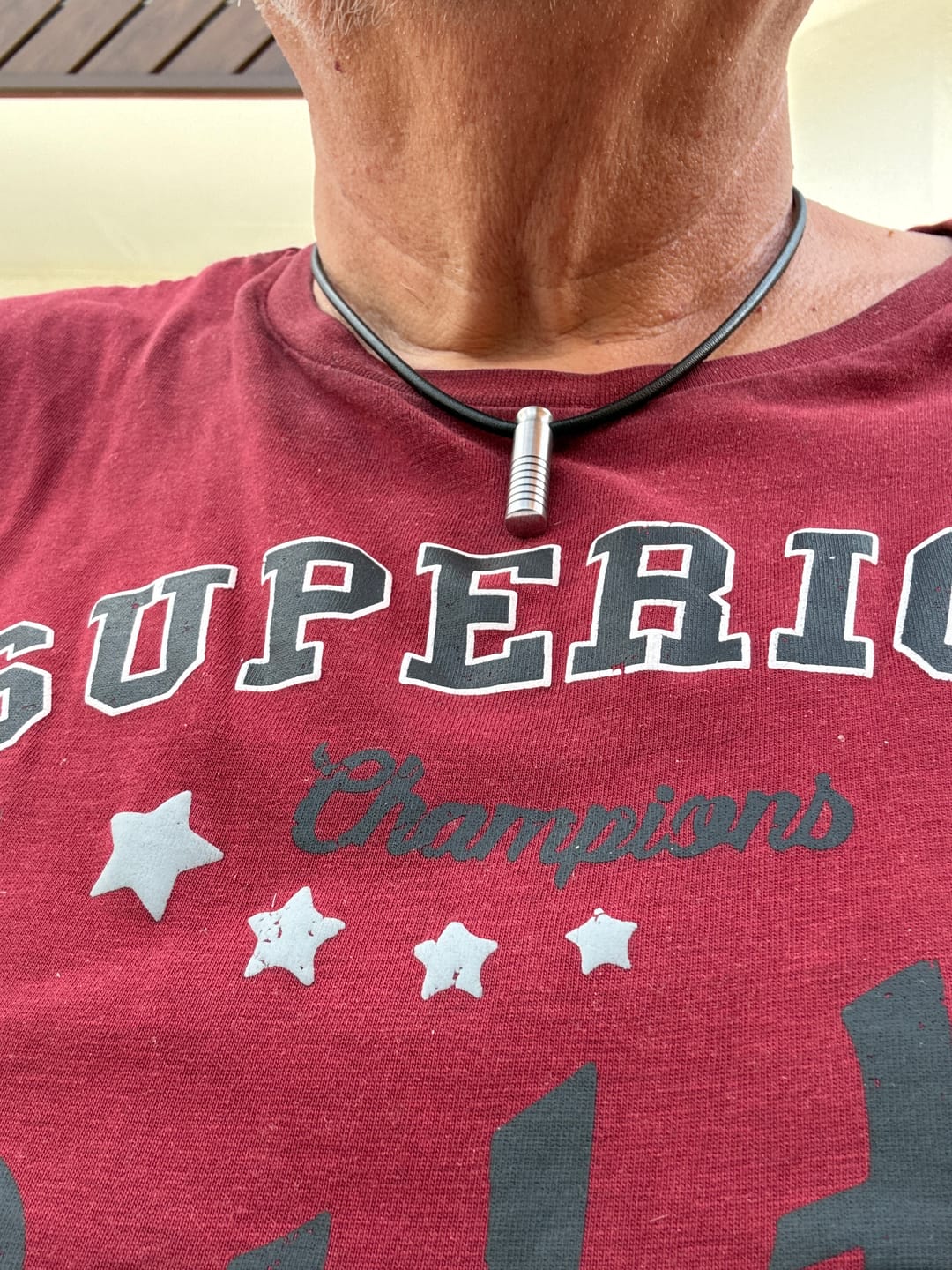 Customer photo review of Kettenanhänger Black Stripe Pure