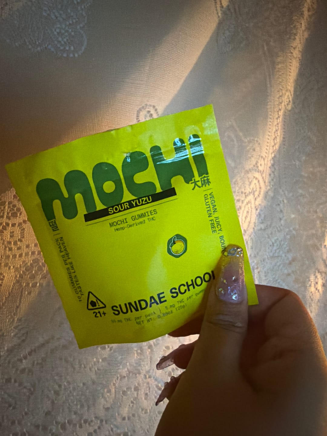 Customer photo review of Sour Yuzu (5mg) Mini