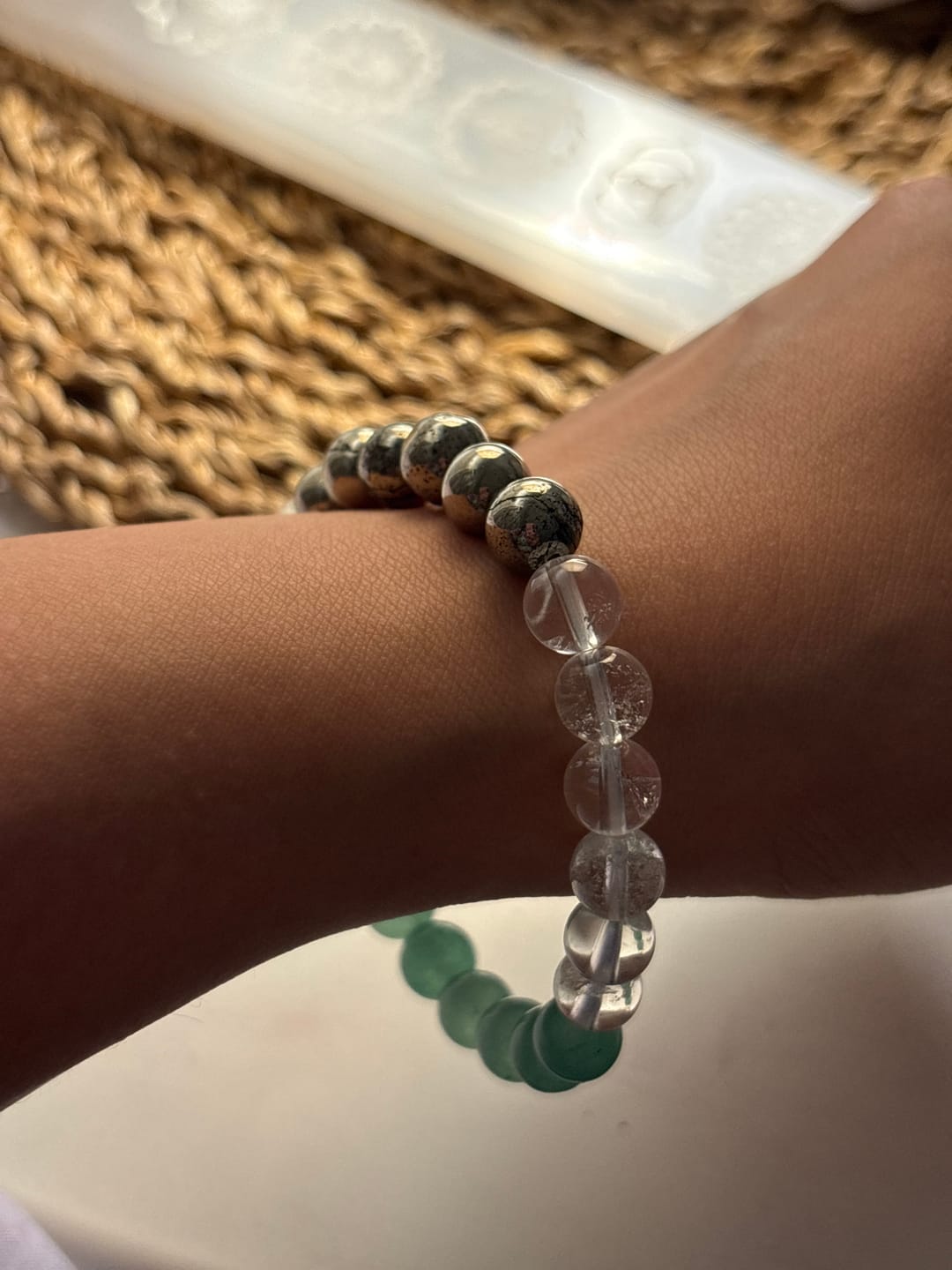 Customer photo review of Money Magnet beaded bracelet