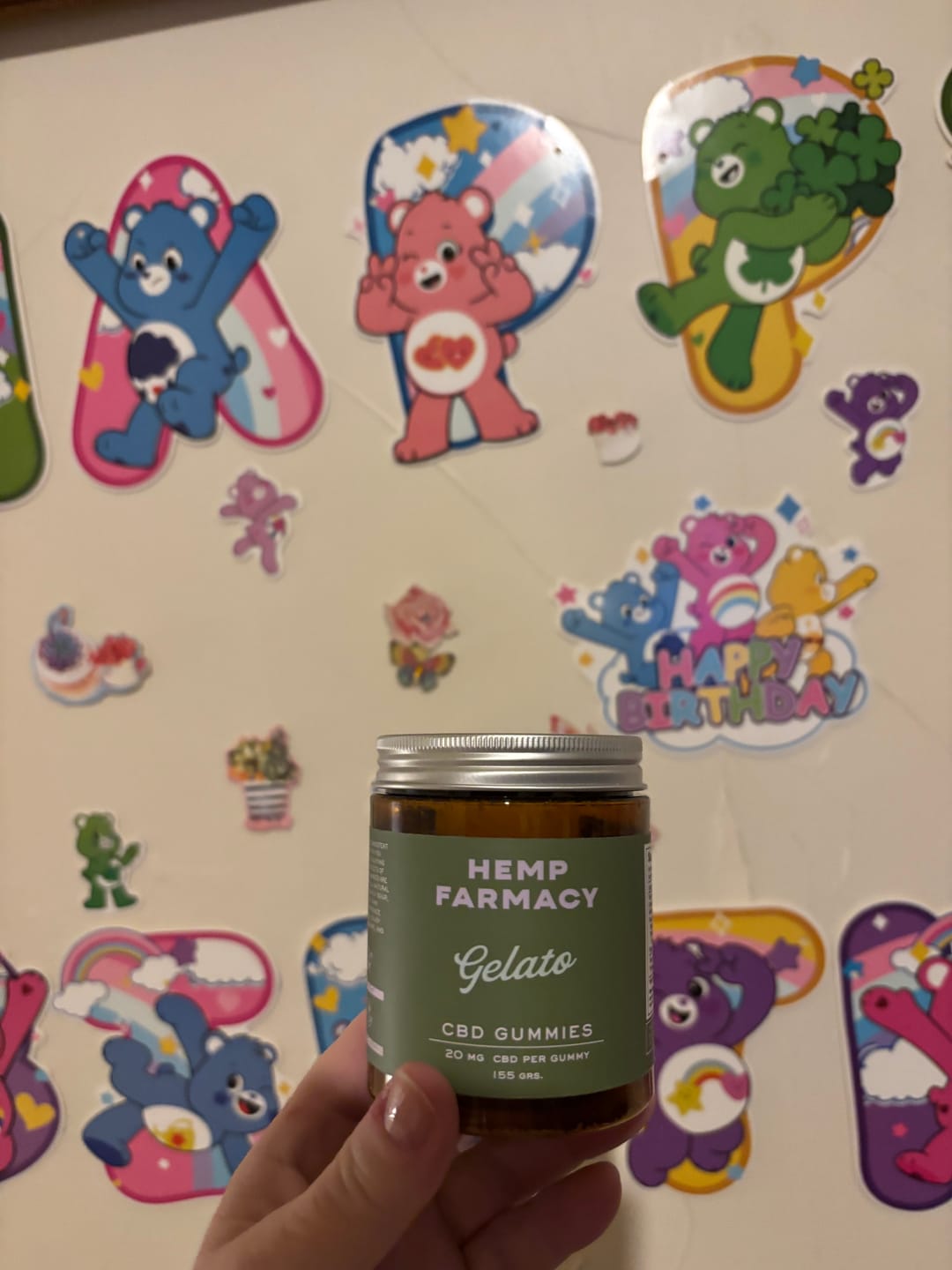 Customer photo review of Gelato Night-Time Gummies