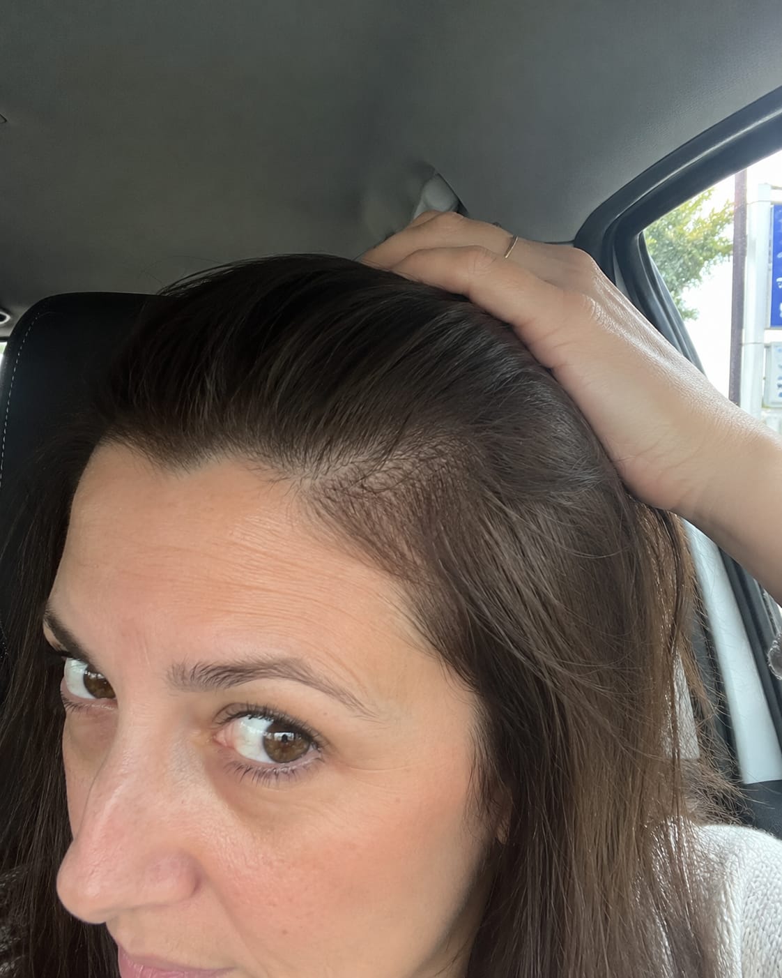 Customer photo review of Grau-Abdeck Farbshampoo