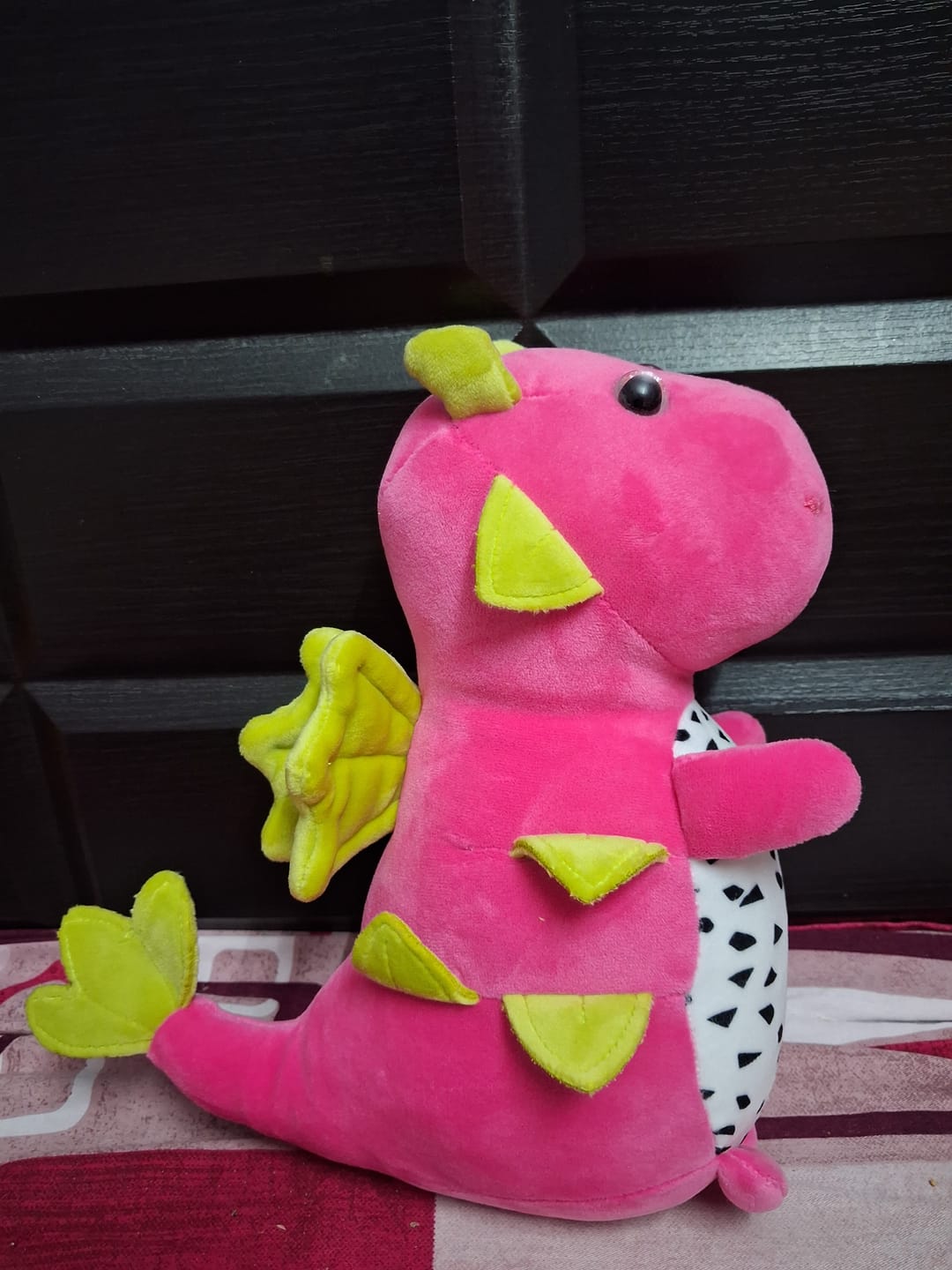 Customer photo review of Cute Stuffed Dragon Fruit Plush Toys Gifts For Girls Kids Birthday