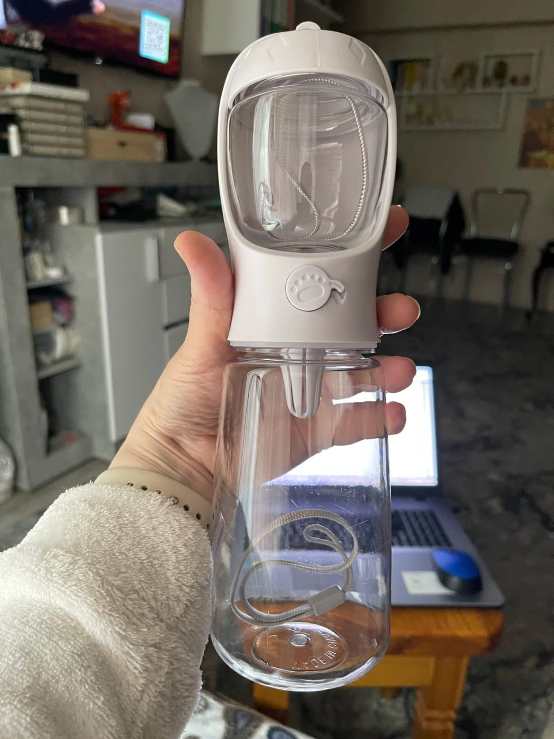 Customer photo review of Borraccia Viaggio per Animali