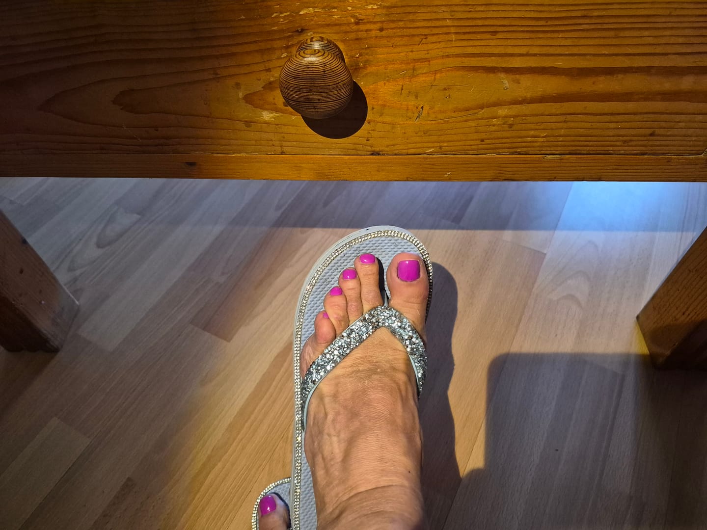 Customer photo review of Flip-Flop / Beate - Hellblau / B-Ware - Bitte Beschreibung lesen