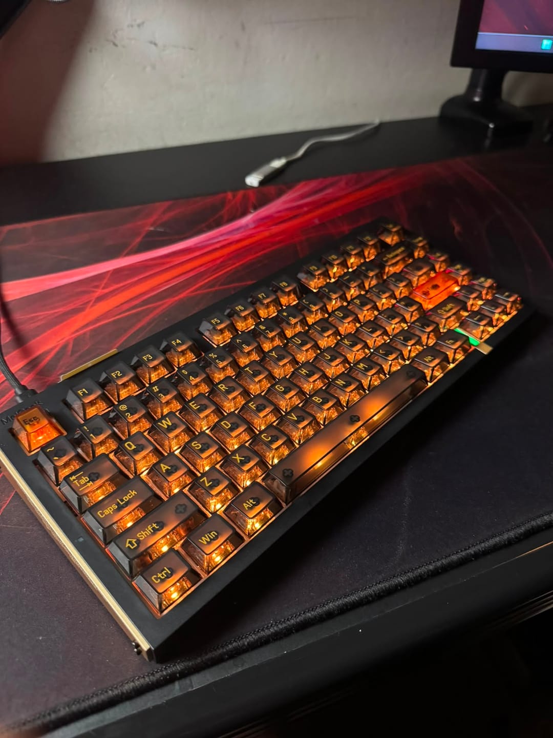 Customer photo review of REAL81 Gaming Keyboard