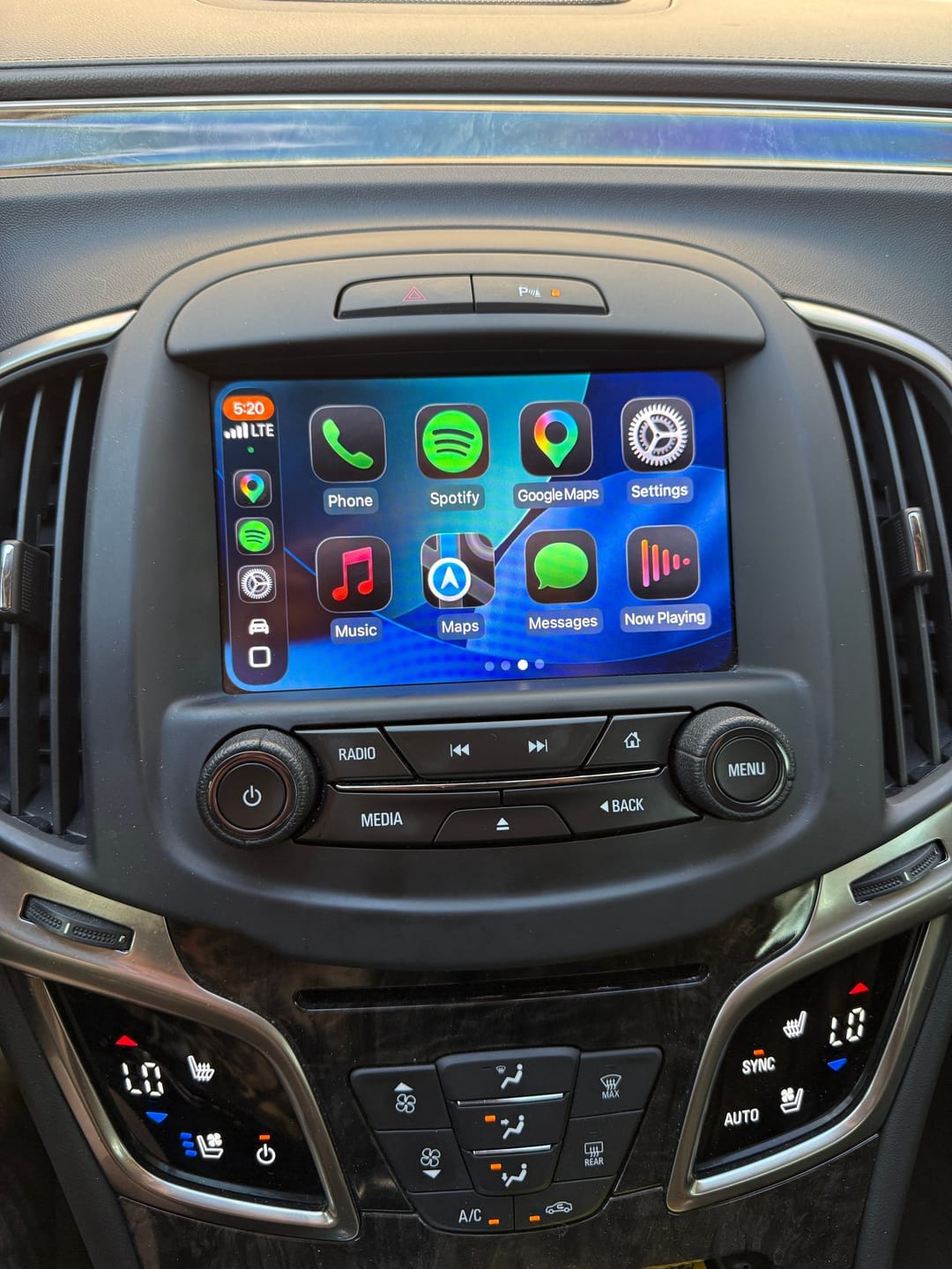 Customer photo review of Buick La Crosse 2014-2017 — Wireless Apple CarPlay & Android Auto Module