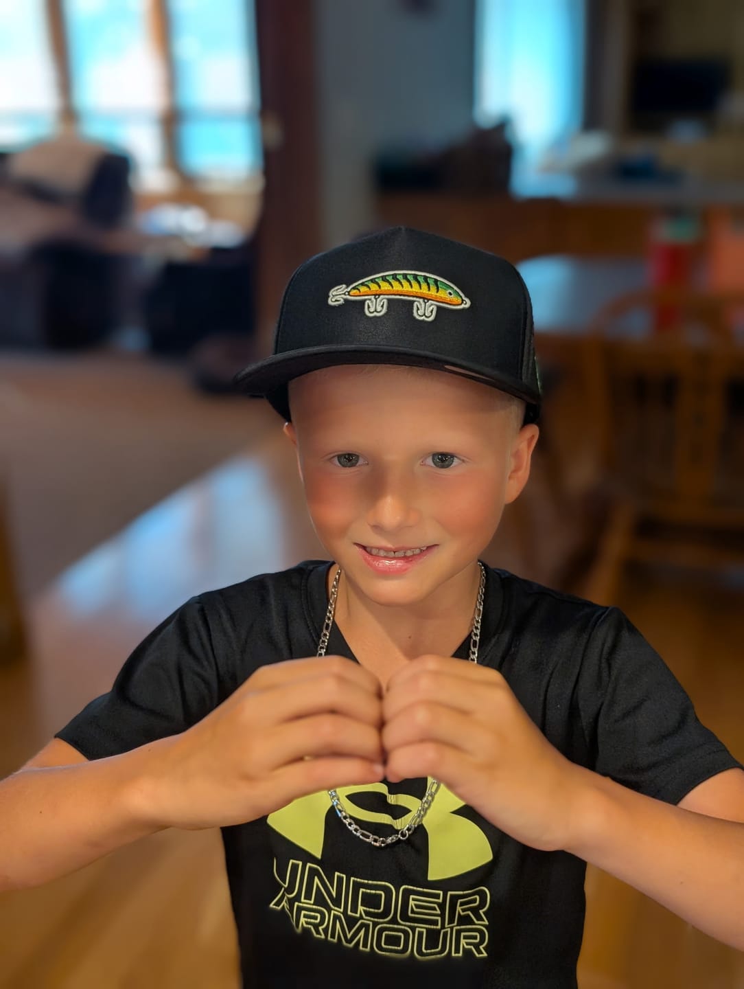 Customer photo review of Lured In Youth Hat